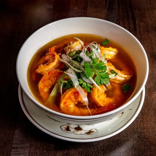 Grilled Shrimp Pho (Phở Tôm Nướng)